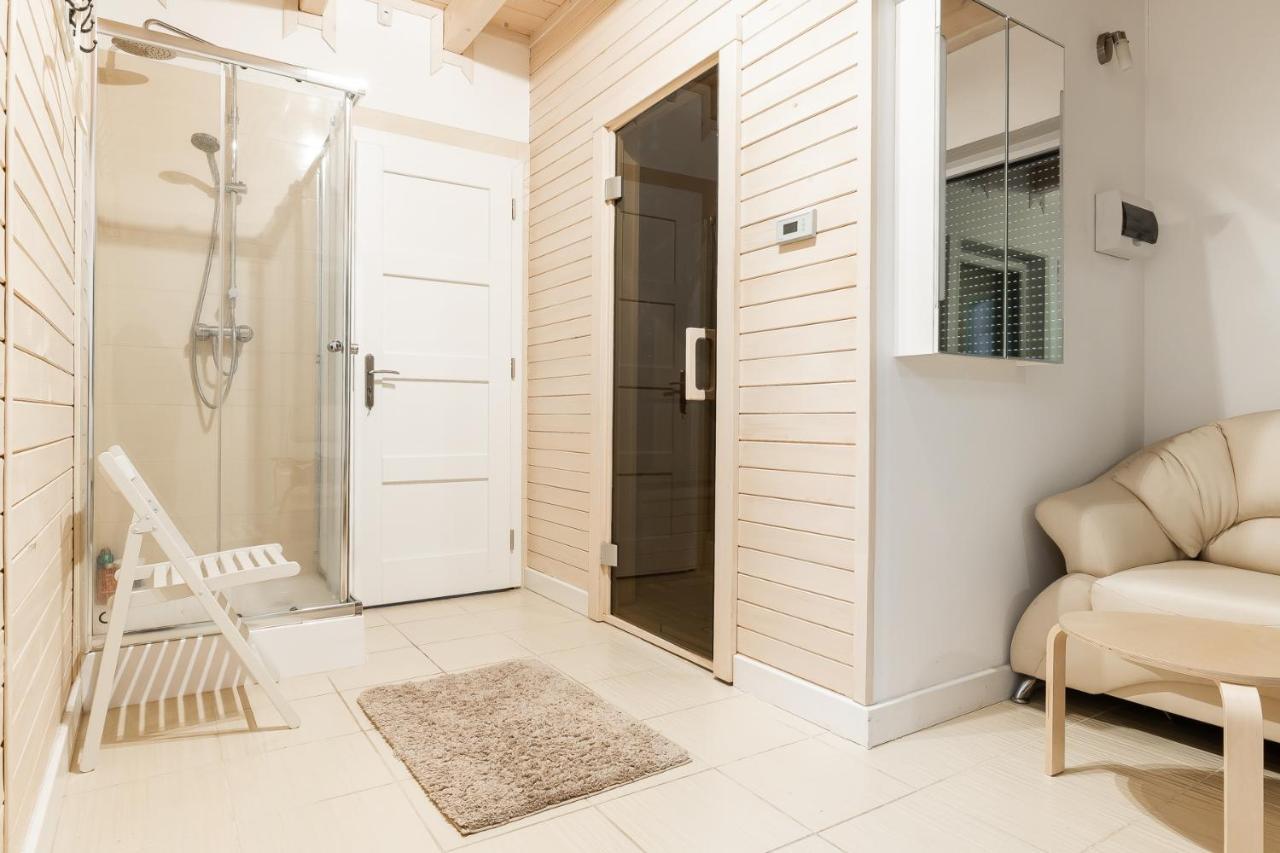 Babiogorska Perelka W Skandynawskim Stylu Z Sauna I Kominkiem Jordanow Экстерьер фото